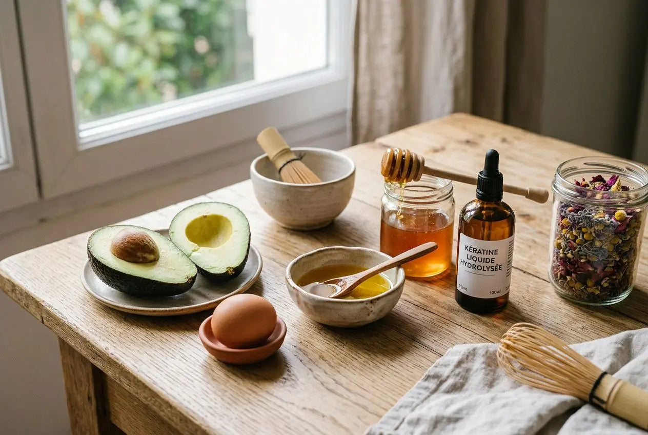 Kératine naturelle fait maison : masque et recettes faciles Image