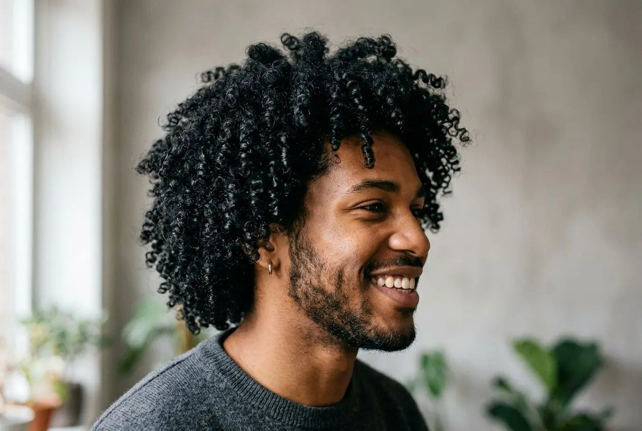 Les cheveux bouclés homme : comment prendre soin de vos boucles Image