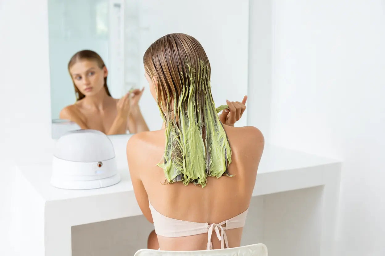 Combien de temps laisser l'aloé vera sur les cheveux ? Image