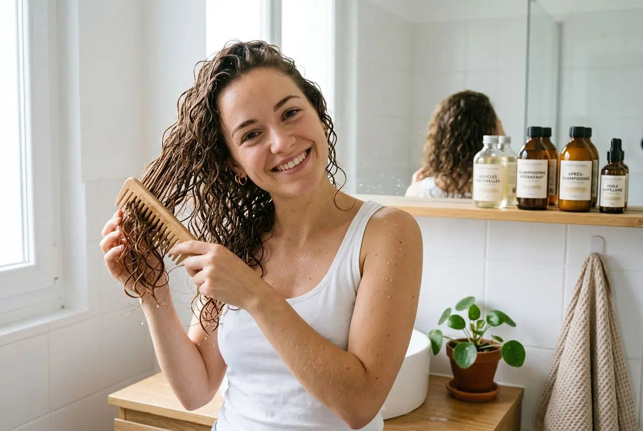 Comment entretenir les cheveux curly : routine cheveux bouclés complète Image