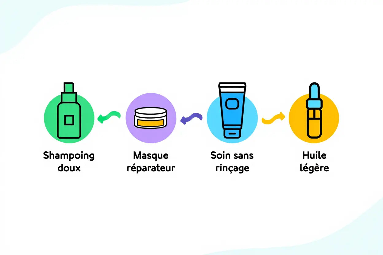 La meilleure routine capillaire pour réparer vos cheveux abîmés