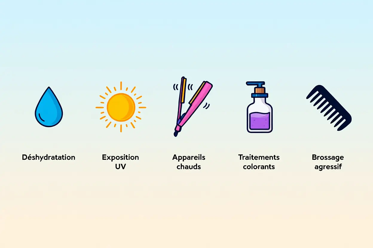 Traitement cheveux secs et abîmés : guide complet pour les nourrir