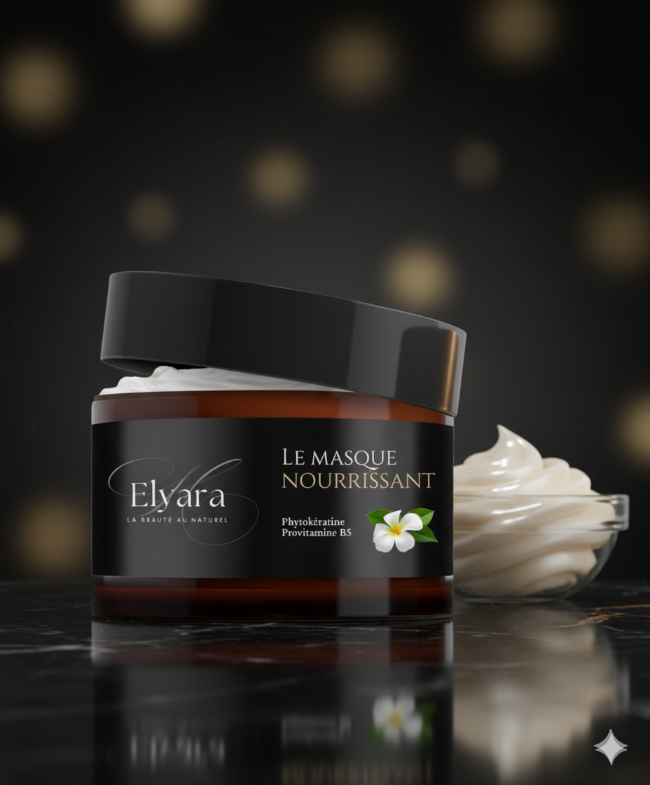 Masque Nourrissant pour Cheveux Secs & Abîmés