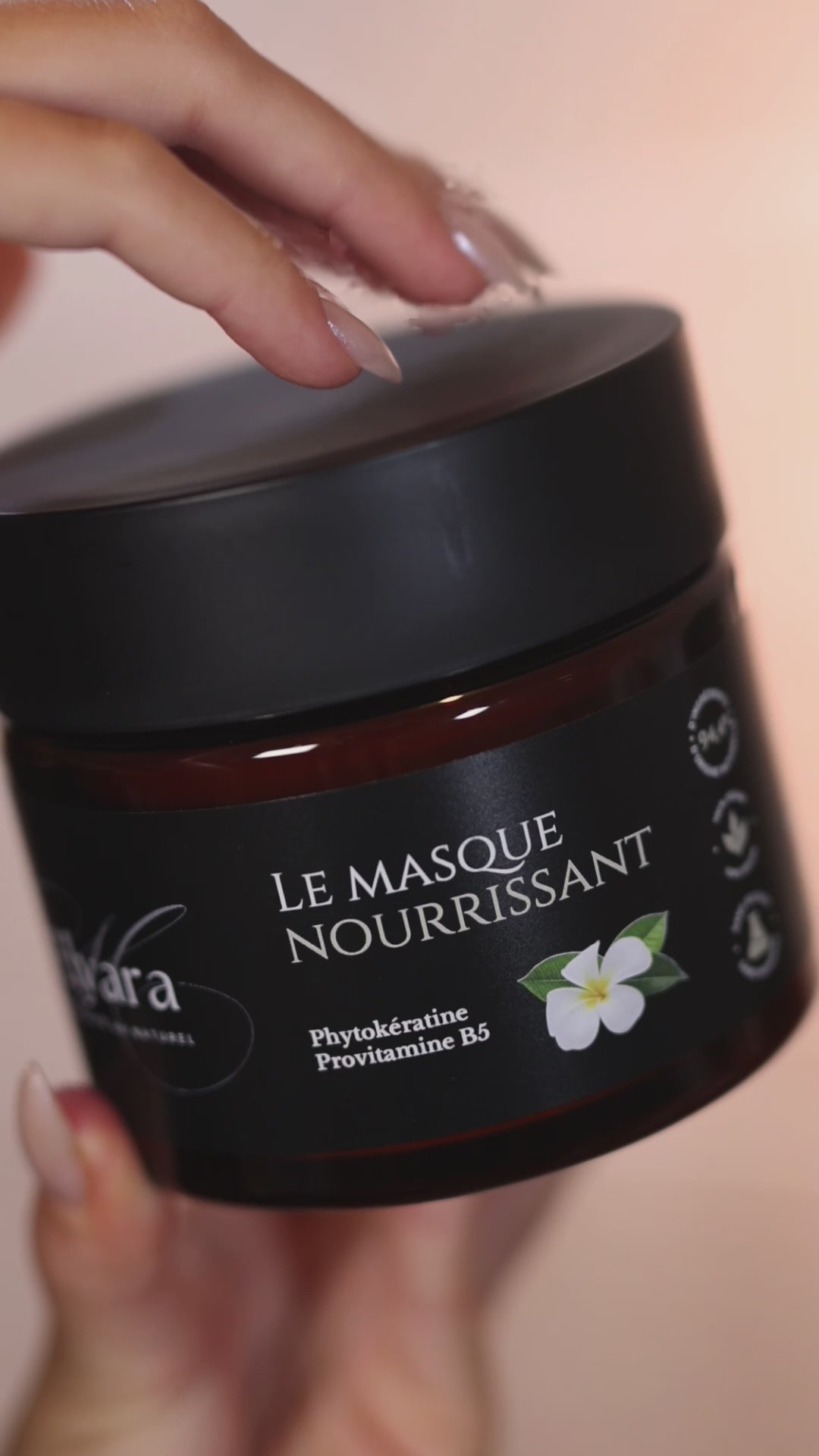Soin cheveux secs et ondulés Elyara sans silicone